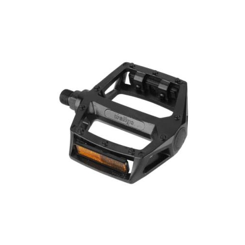 PEDALS  9/16" BMX, Large Platform, One Piece Alloy Body, BLACK by Wellgo