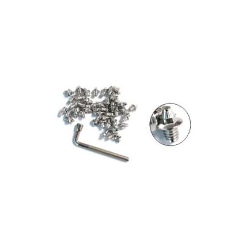 PEDAL PINS  Stud Type, M4 x 8mm, includes wrench  (Bag 40)