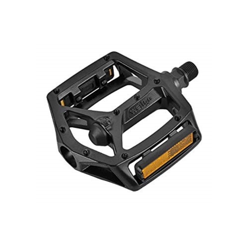 PEDALS  9/16" BMX, Alloy, 2DU Bearing, BLACK