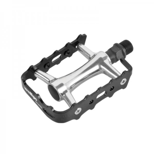 PEDALS  9/16" MTB, Alloy, SILVER/BLACK