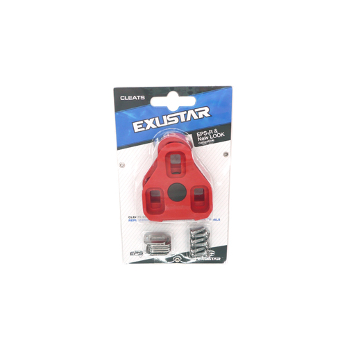 CLEATS  Look Keo compatible, Red, 6 degree float