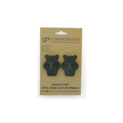 CLEATS - VP & EXUS - Hardware for clipless pedal, VP-CO7  (Pair) (NOT SPD Compatible)
