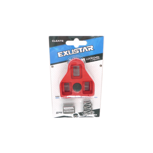 CLEATS  9 degree float, Look Delta compatible.  RED