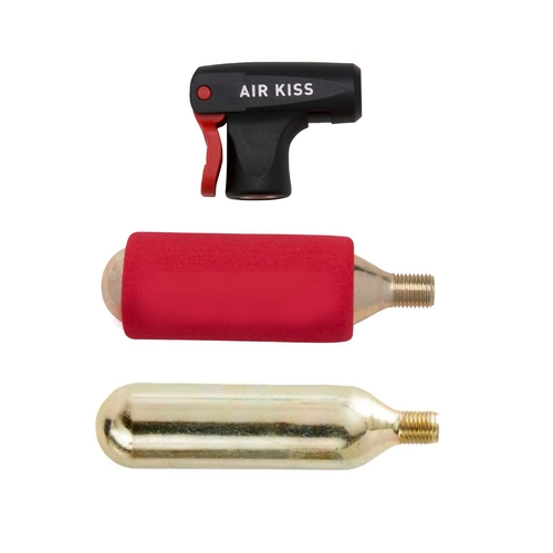 Co2 PUMP SET  for Threaded Cartridges, Push On & Lock Feature, AV & FV