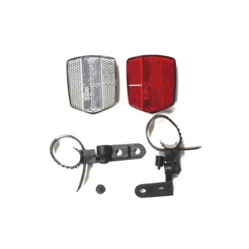 Reflector Set, Front & Rear with brackets