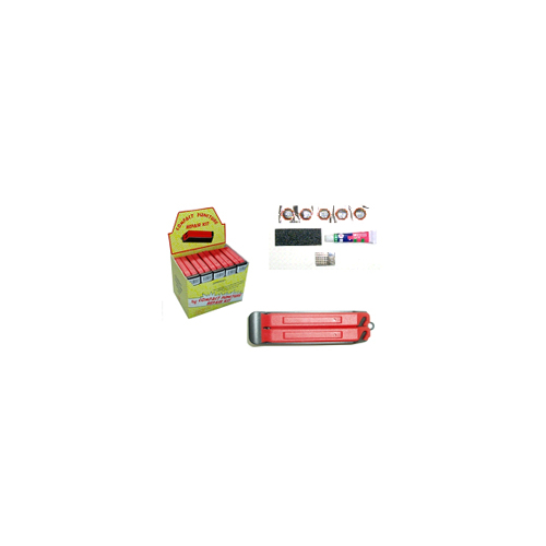 PUNCTURE REPAIR KIT - BULK  Pro Series Retail Display Box of 25 sets (set includes 2 plastic tyre levers, 5 patches & a 10ml glue)