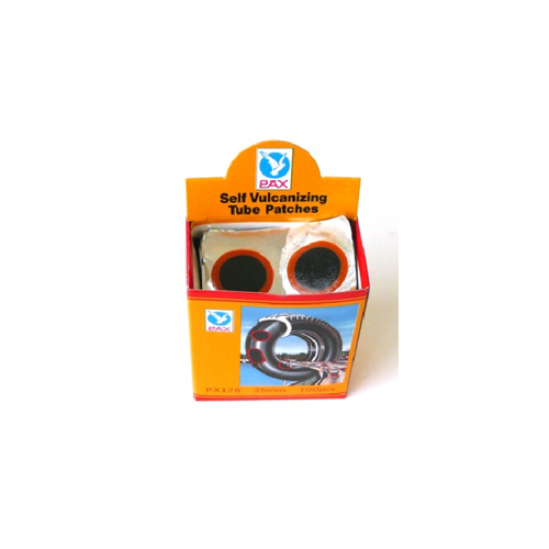 COLD PATCHES  Self vulcanizing, 25mm ROUND, Box 100