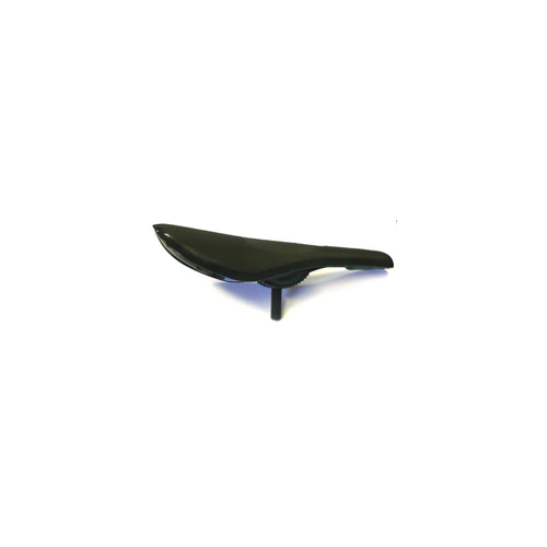 SADDLE  BMX Pivotal, with Hollow Bolt, PP Plastic, without Padding, BLACK
