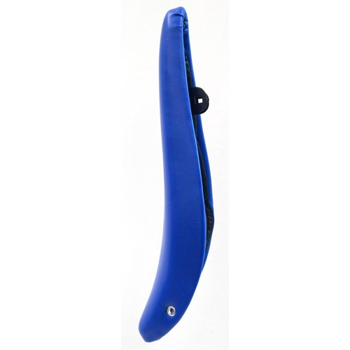 SADDLE  Banana, 430mm x 130mm, for High Riser with Mounts for Sissy Bar, BLUE