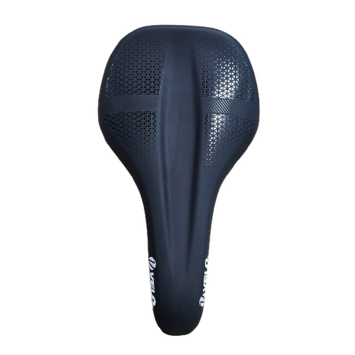SADDLE - Velo branded, VL-1C93, glossy black, 150mmW x 255mmL
