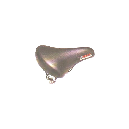 Saddle, Gents MTB, Emerald Top, Websprings and Coils with Gel, 280 x 195mm BLACK