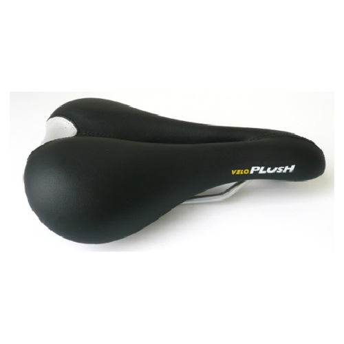 Saddle, Ladies O-Zone, Double Density Foam, 250 x 160mm BLACK, Quality Velo manufactured product