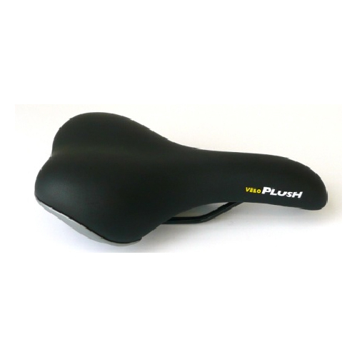 Saddle, black vinyl top, Double density foam, 270mm x 160mm