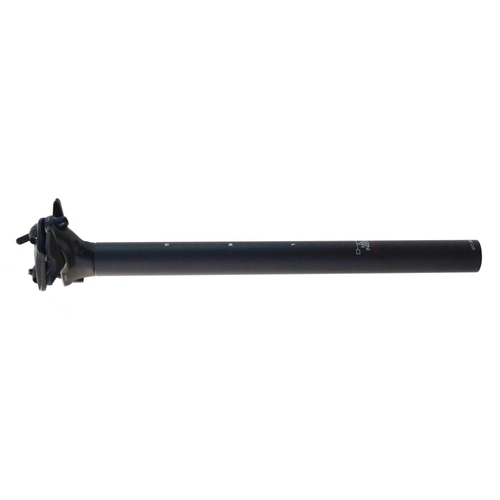 SEATPOST,  Dual Bolt, 27.2 x 350mm, Carbon Fibre, MATT BLACK - (15mm Offset)