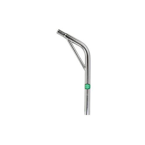 SEATPOST LAYBACK W/SUPPORT   25.4MM X 400MM CR-MO - CHROME