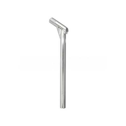 SEATPOST LAYBACK 22.2MM X 400MM STEEL - CHROME