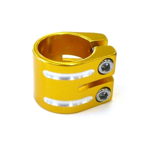 Seat clamp 33.3mm GOLD no lip