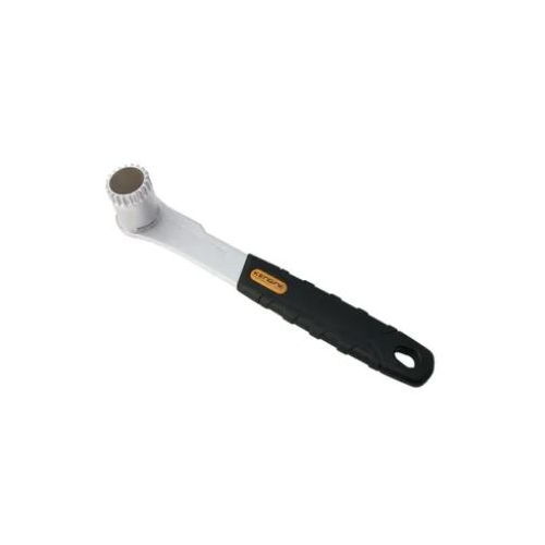 BB cartridge wrench w/handle, shimano bb and isis drive compatible