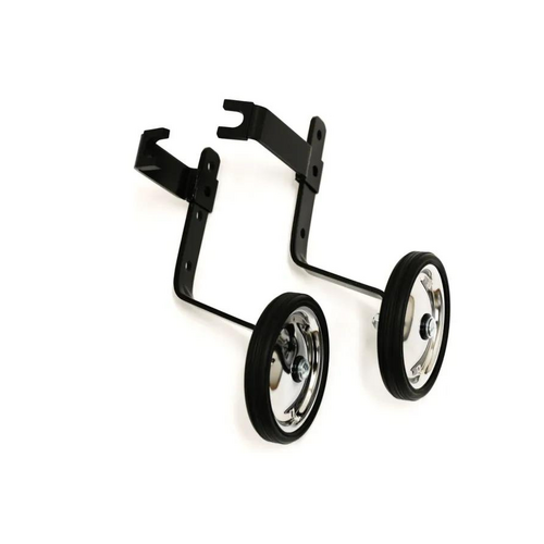 Sunnywheel Training Wheels - 12"-20" Heavy Duty Black