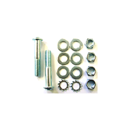 BOLT KIT - Flat Head Bolt Kit, For Training Wheels, 2 x M10 50mm Bolts, 6 x Washers, 2 x Lock Washers, 4 x Nuts