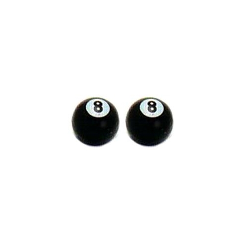 Valve cap #8 ball 2pce
