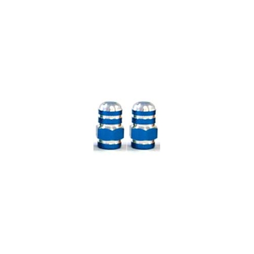 Valve Cap BLUE Alloy Nut