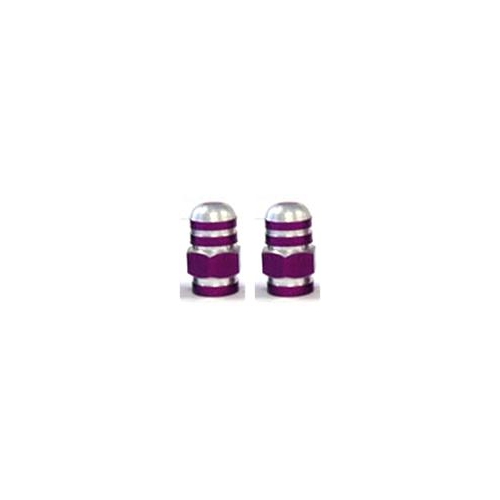 Valve Cap PURPLE Alloy Nut