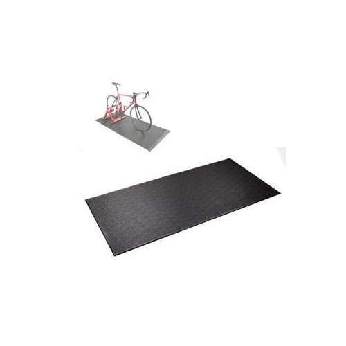 Matt for indoor Trainer, PVC material, 195cm x 90cm x 6mm, Black.