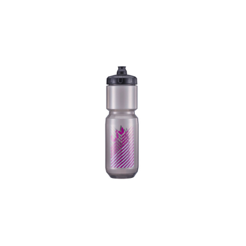 Liv Double Spring 750ml Drink Bottle - Transparent Black/Pink
