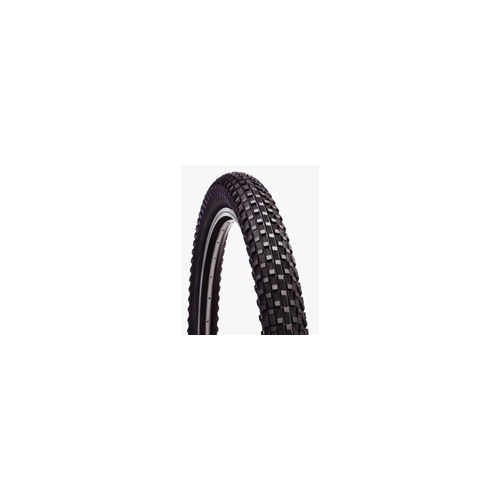TYRE  20 x 2.10 BLACK with SKIN WALL Premium "BLACK HAWK" Made in Taiwan (57-406)