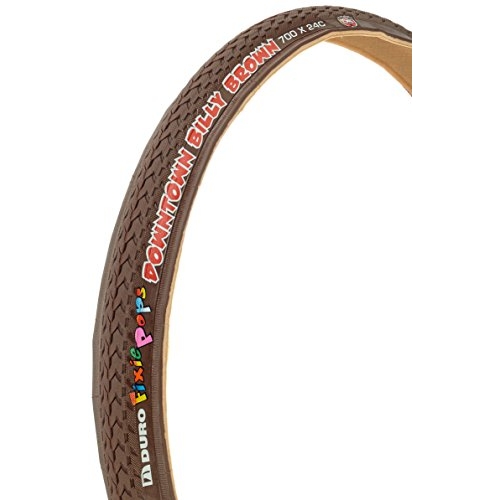 TYRE FOLDING 700 x 24C Fixie Pops BROWN (24-622) Taiwan premium tyre