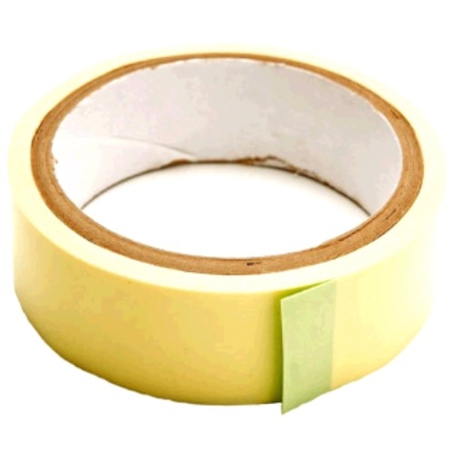 Rim Tape for TUBELESS Rims,   Width 21mm x 0.12mm x Length 10Metres, Yellow, Universal