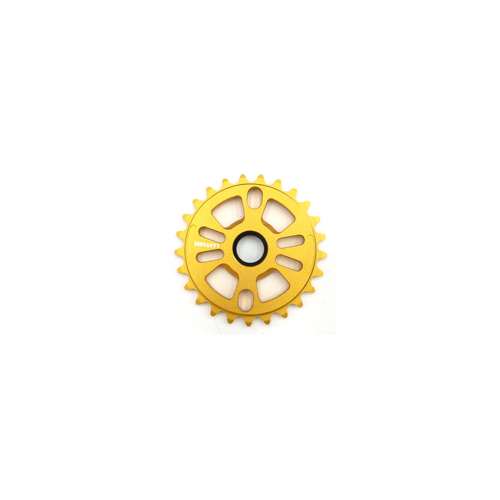 CHAIN RING - Defiant, 24mm Hole with Two Adaptors to Create 19mm or 22mm Hole, 25T, GOLD