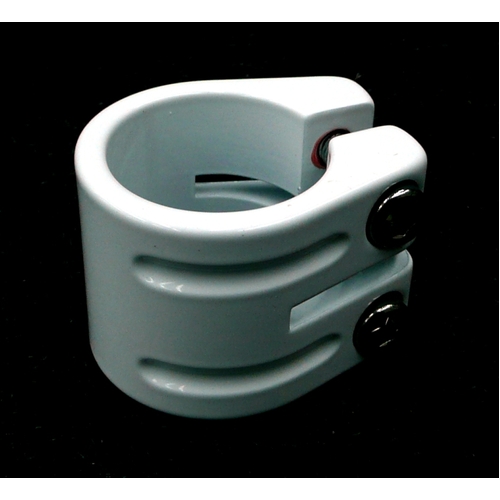 Seat clamp 31.8mm WHITE