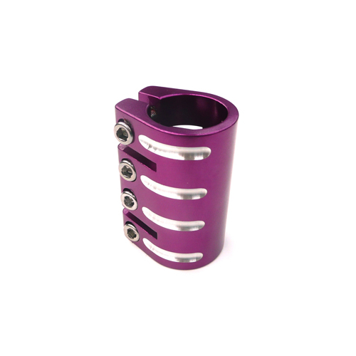 Scooter Clamp QUAD   31.8mm ,  PURPLE