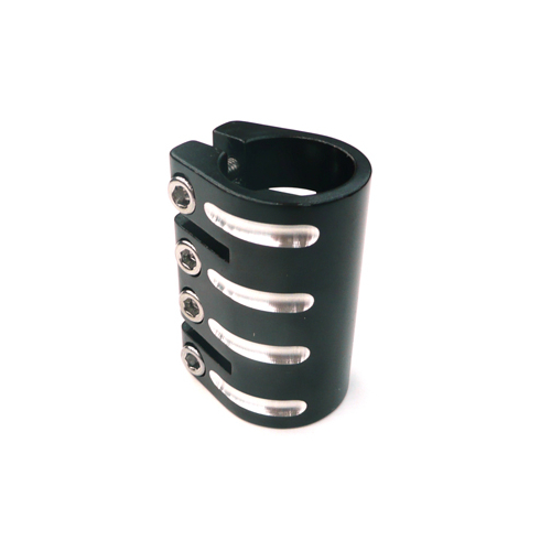 Scooter Clamp QUAD   31.8mm ,  BLACK