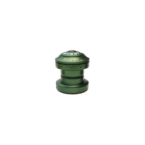 HEADSET - 1 1/8 Threadless Headset, 36 x 45 Degrees, 28.6 x 34 x30mm, Sealed Bearing, Alloy, Anodized GREEN
