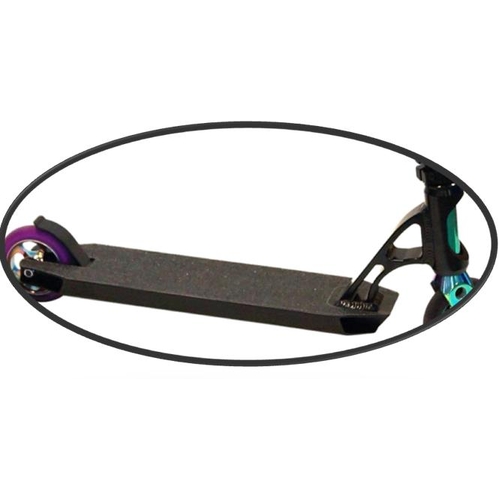 Scooter DECK, Matt Black - same deck as per scooter 5492