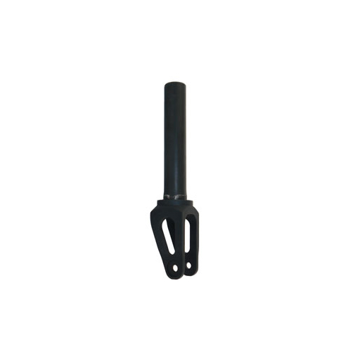 Scooter fork, Alloy, 1 1/8"  x 190mm Steerer, 130mm threaded,   BLACK