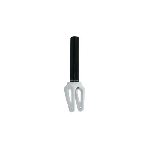 Scooter fork, Alloy, 1 1/8"  x 190mm Steerer, 130mm threaded,  WHITE