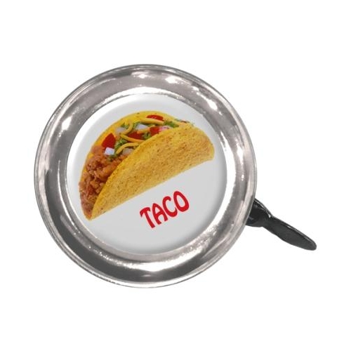 BELL - TACO, Steel, 55mm Diameter, Fits All Standard Handlebars, Clean Motion Swell Bell