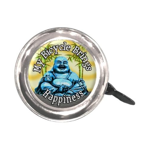 BELL - Buddha, Steel, 55mm Diameter, Fits All Standard Handlebars, Clean Motion Swell Bell ars