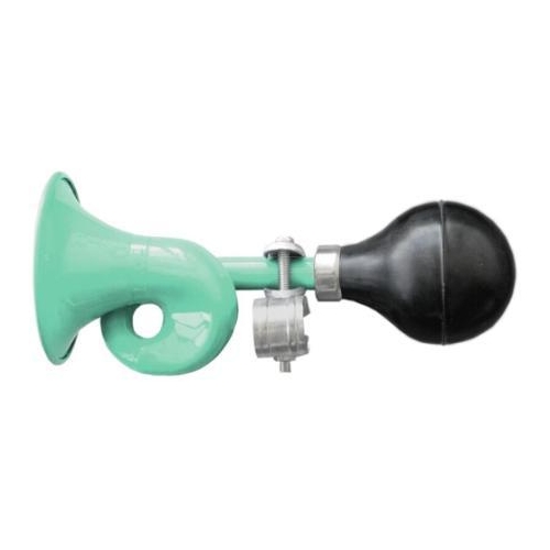 HORN - Flugel, Steel, 185mm Long, Fits All Standard Handlebars, Minty Green, Clean Motion
