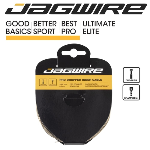 Jagwire Pro Dropper Inner Cable 0.8mm Stainless