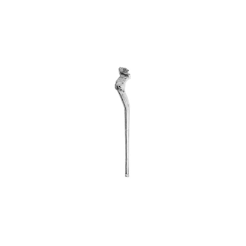 KICKSTAND  20-27  Centre Mount, Alloy SILVER, Cut-Off type