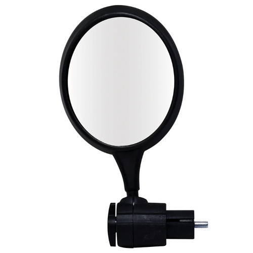 MIRROR  Oval, Bar End, 80mm  BLACK