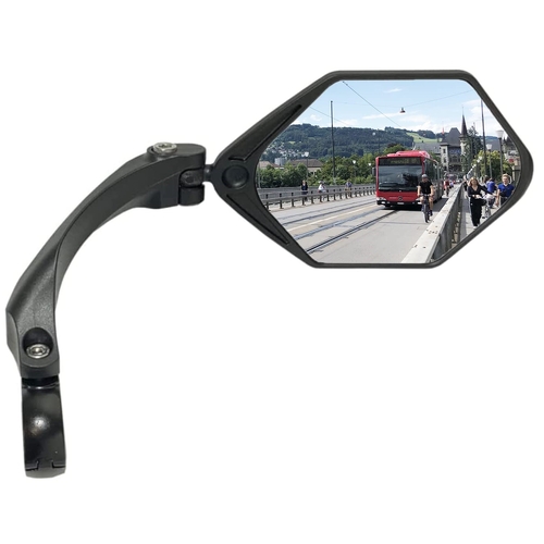 Mirror, for DIA 21-26mm H/Bar, for Right Hand side only, 109mm wide, 86mm height