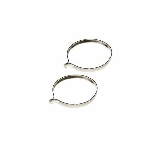 TROUSER BAND  Steel, Chrome Plated  (Pair)