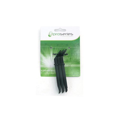 Tyre lever set, strong tough nylon, Black 3/set