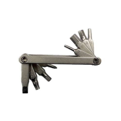 Multi-tool 8 function, SLIMLINE, 2/3/4/5/6/T25/-/+